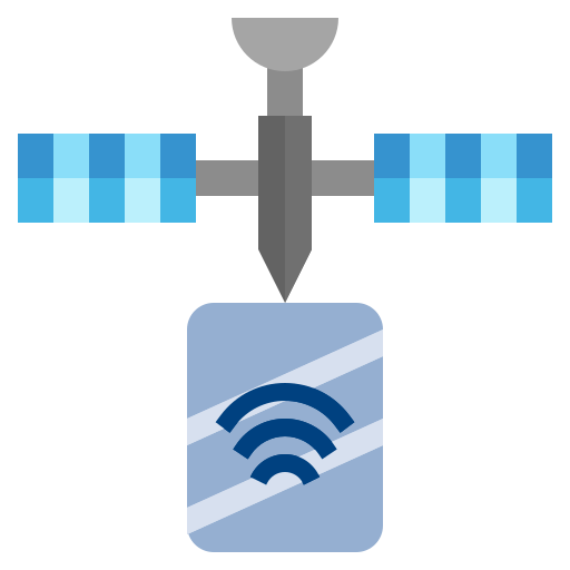 Satelite Surang Flat icon