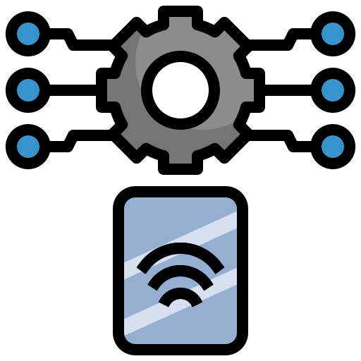 Settings Surang Lineal Color icon