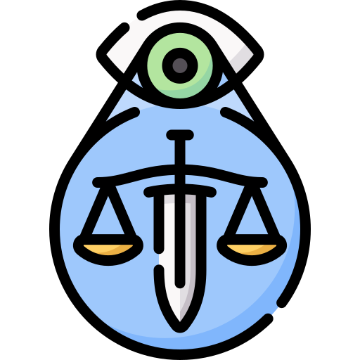 justicia Special Lineal color icono