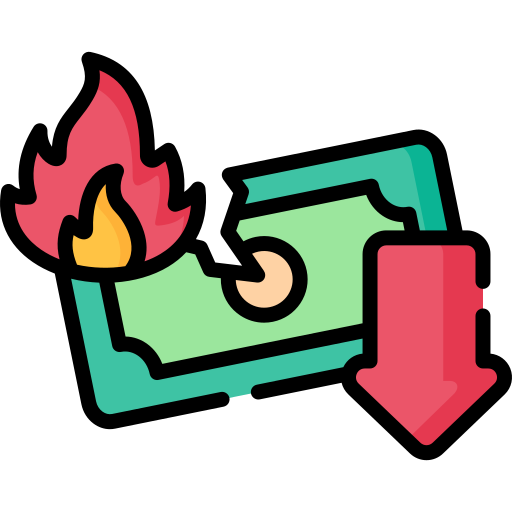 Bankrupt Special Lineal color icon