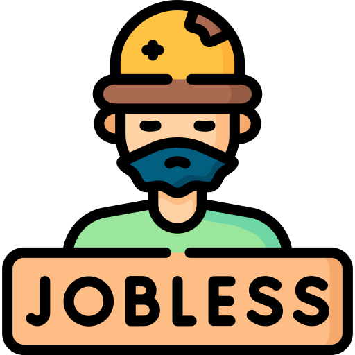 Jobless Special Lineal color icon
