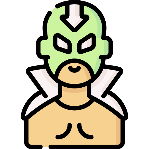 luchador Special Lineal color icono