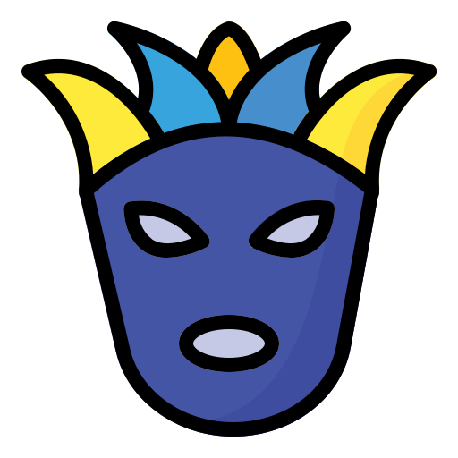 Carnival mask Generic Outline Color icon