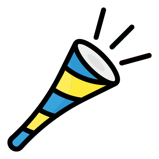 Партийные трубы Generic Outline Color иконка