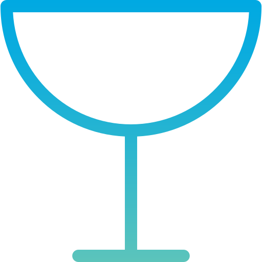 bicchiere Generic Gradient icona