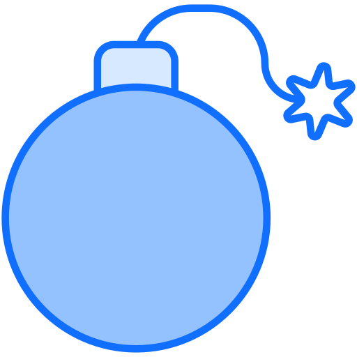 爆弾 Generic Blue icon