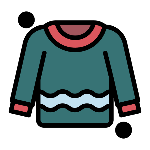 Sweater Generic Outline Color icon