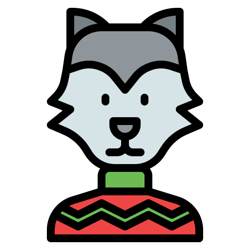 늑대 인간 Generic Outline Color icon