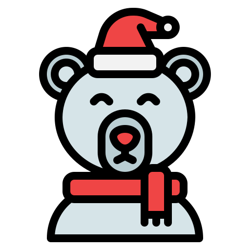 Polar bear Generic Outline Color icon