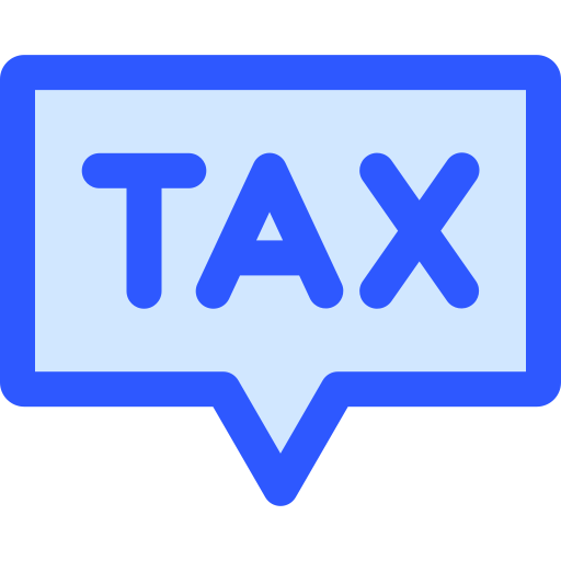 Налоги Generic Blue иконка