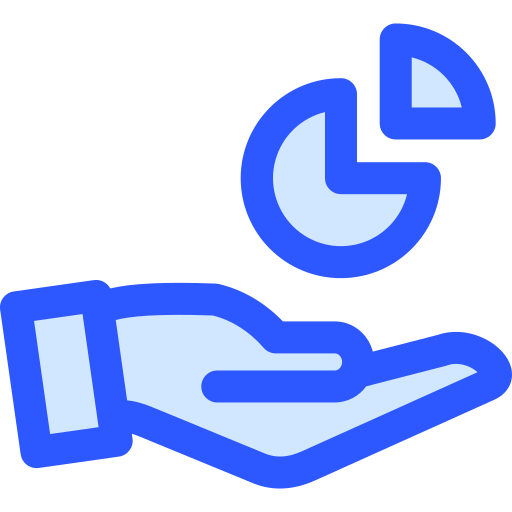 Pie chart Generic Blue icon