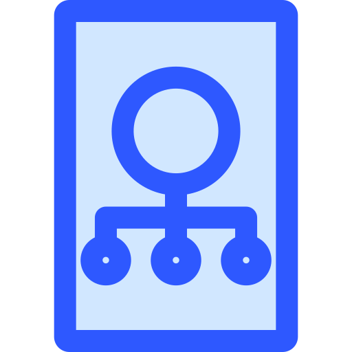 redes Generic Blue icono