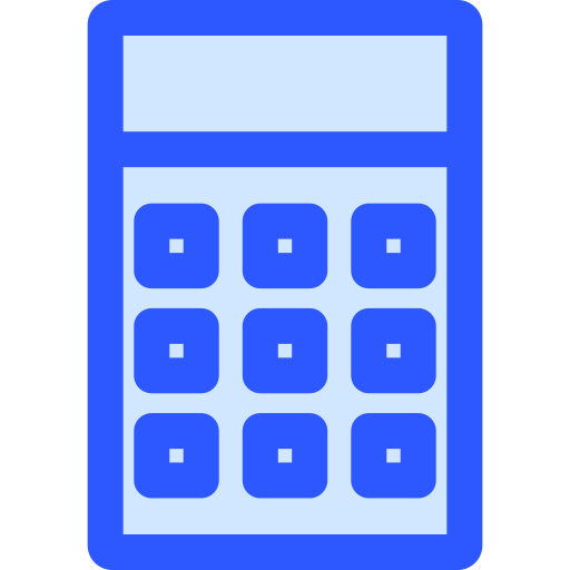 calcolatrice Generic Blue icona