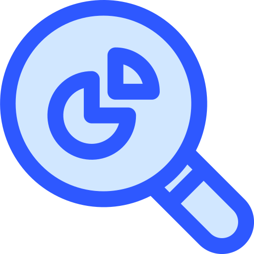 cirkeldiagram Generic Blue icoon