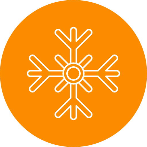 schneebedeckt Generic Circular icon