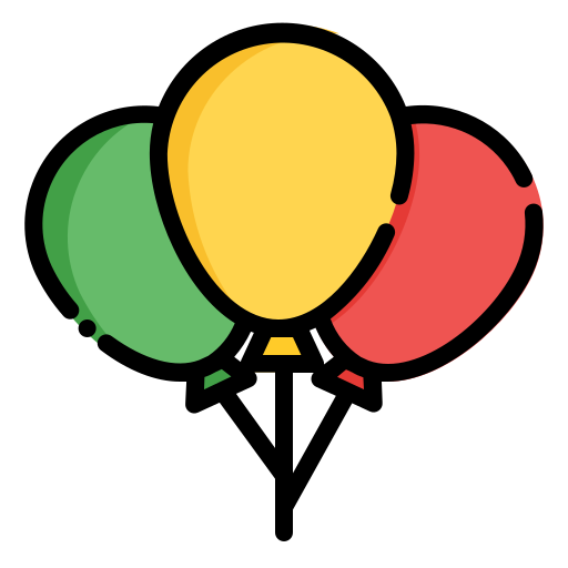 ballon Generic Outline Color icono