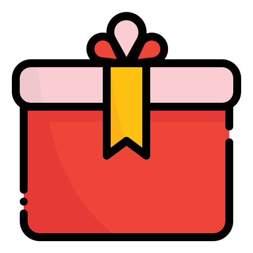 weihnachtsgeschenk Generic Outline Color icon