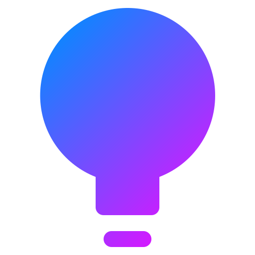 lampa Generic Flat Gradient ikona