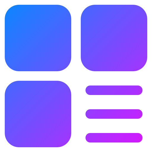 speisekarte Generic Flat Gradient icon