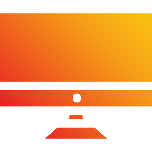 テレビ Generic Flat Gradient icon