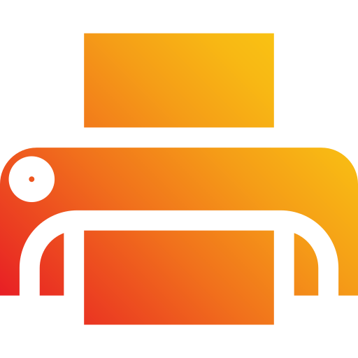 Printer Generic Flat Gradient icon