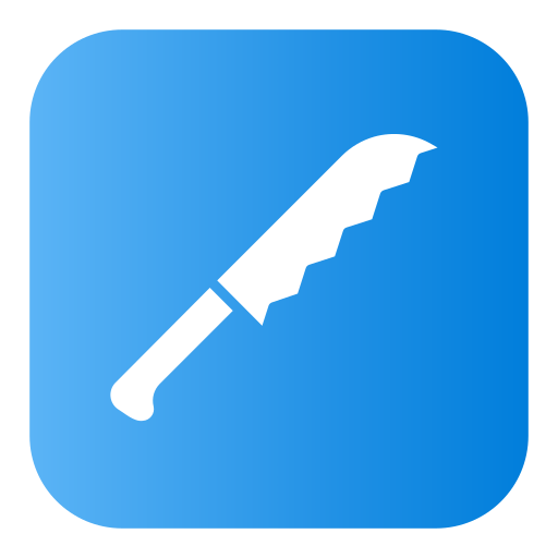 coltello Generic Flat Gradient icona