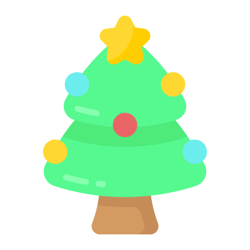 Рождественская елка Generic Flat иконка