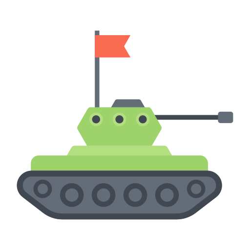 leger tank Generic Flat icoon