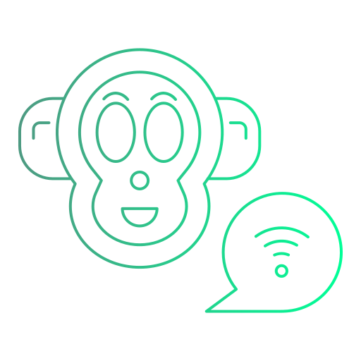małpa Generic Gradient ikona
