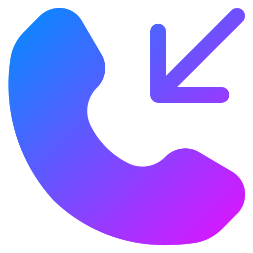 Call Generic Flat Gradient icon