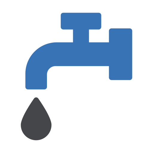 給水栓 Generic Blue icon