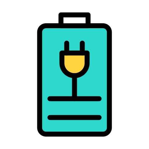 Battery level Vector Stall Lineal Color icon