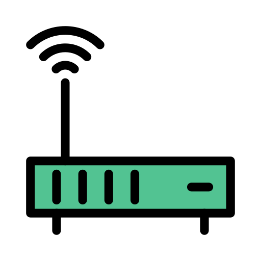 Беспроводной маршрутизатор Vector Stall Lineal Color иконка
