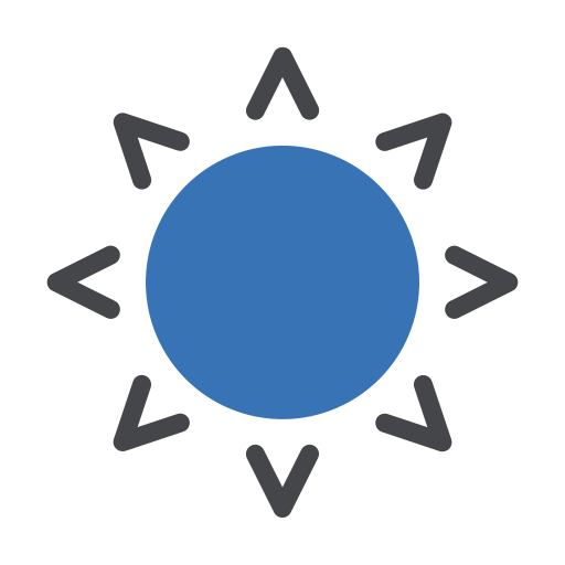 солнце Generic Blue иконка
