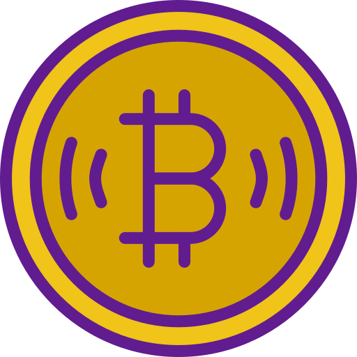 bitcoin prettycons Lineal Color icono