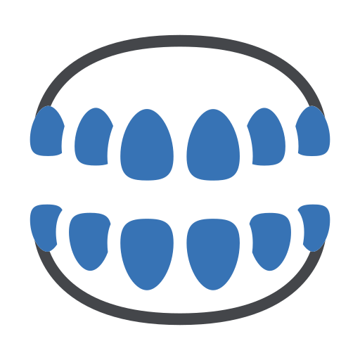 dientes Generic Blue icono