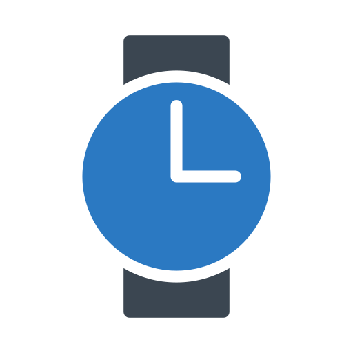 zegarek na rękę Generic Blue ikona