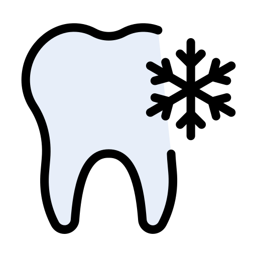 dente Vector Stall Lineal Color icona