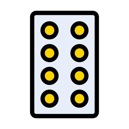 pastillas Vector Stall Lineal Color icono