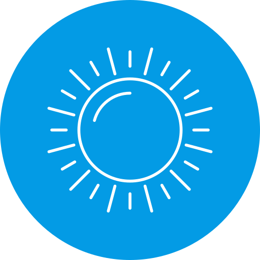 солнце Generic Circular иконка