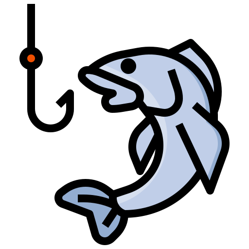 pesca Surang Lineal Color icono