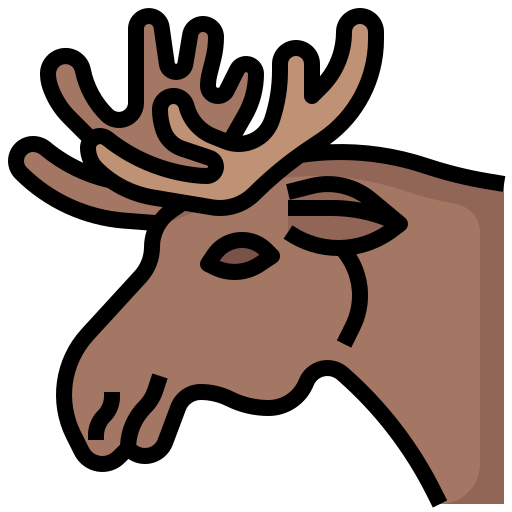 Moose Surang Lineal Color icon