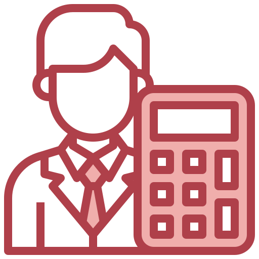 Accountant Surang Red icon