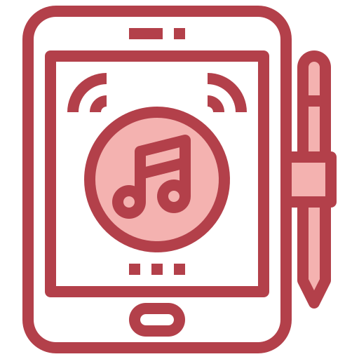 Music player Surang Red icon