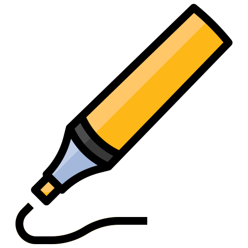 marcador Surang Lineal Color icono