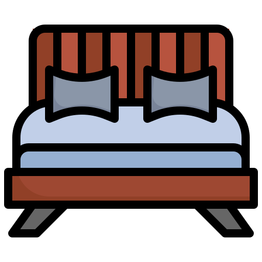 łóżko Surang Lineal Color ikona