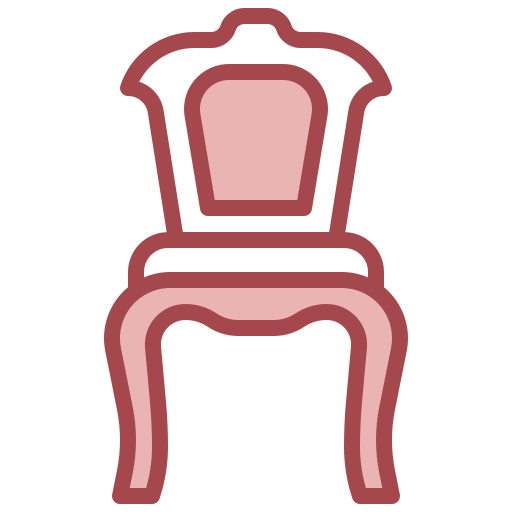 chaise de salle à manger Surang Red Icône