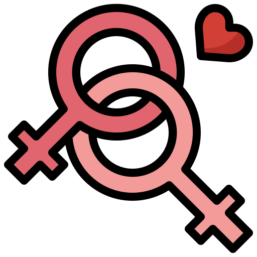 Lesbian Surang Lineal Color icon
