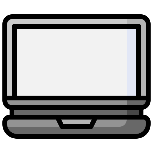 laptop Surang Lineal Color ikona