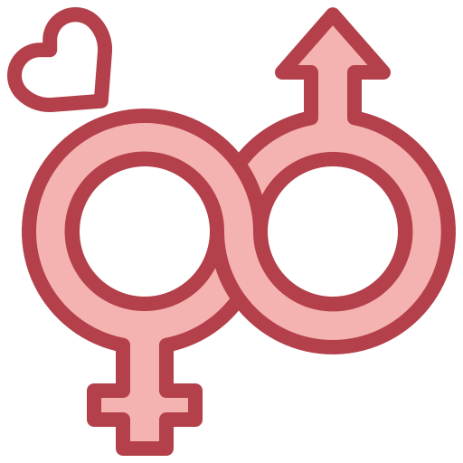 Gender fluid Surang Red icon